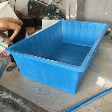 厂家直销塑料方箱 带轮推布车 酒店布草车价格 水产方箱这里有